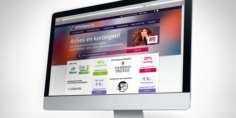 Webdesigner Maastricht, Aktietipper website design