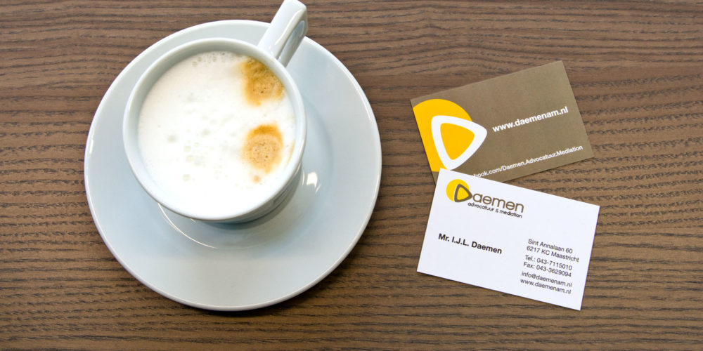 Webdesigner Maastricht, Daemen advocatuur en mediation huisstijl en website design